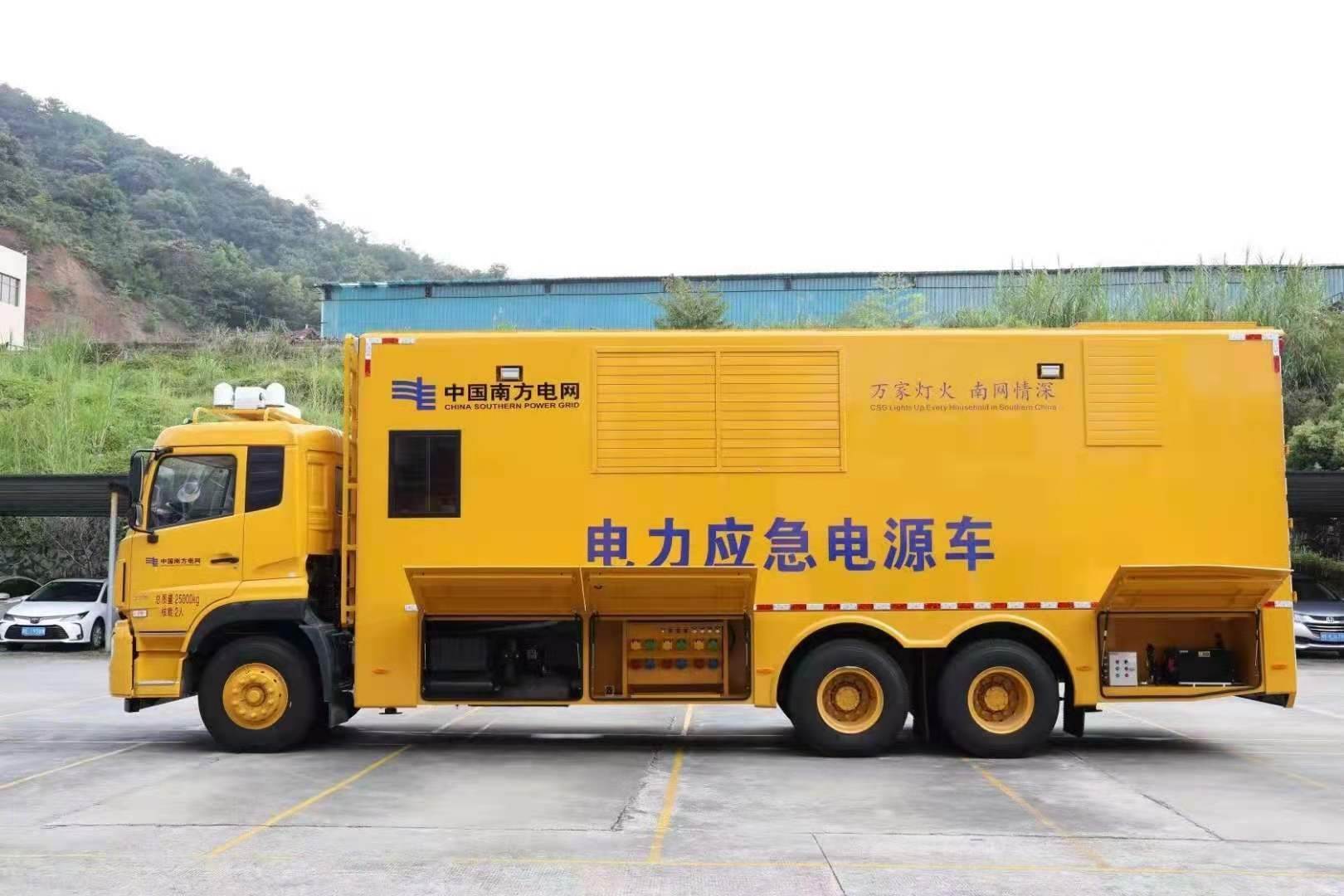 龙州安康大型柴油发电机发电车UPS电源出租租赁
